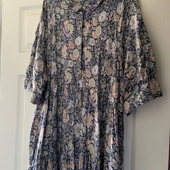 Natural Life Multicolor Floral dress - Picture 2 of 7